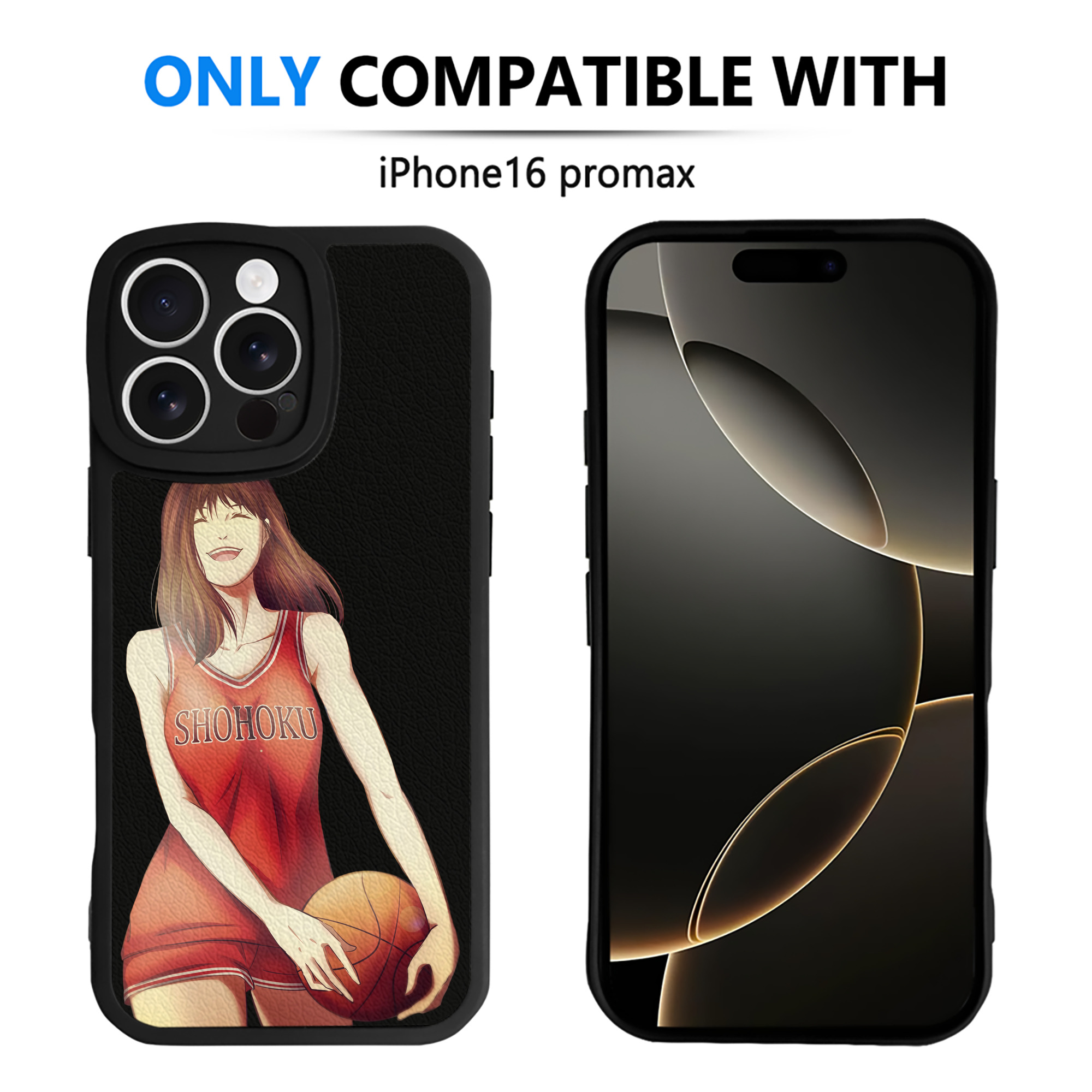 （画像用） SLAM DUNK／スラムダンク 【iPhone 16シリーズ対応】シリコンスマホケース（レザー調） 材質：シリコン